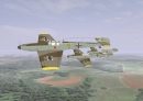 Flying Messerschmitt Bf109 3D Download Screensaver Screenshot #3