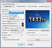 Flip Clock Screensaver 3D Download Screensaver Screenshot #6