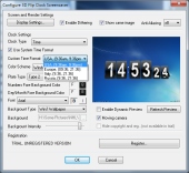 Flip Clock Screensaver 3D Download Screensaver Screenshot #7